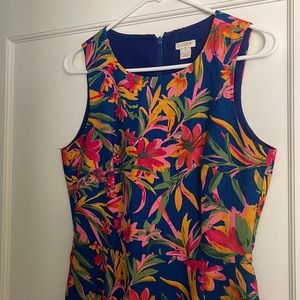 J Crew floral dress